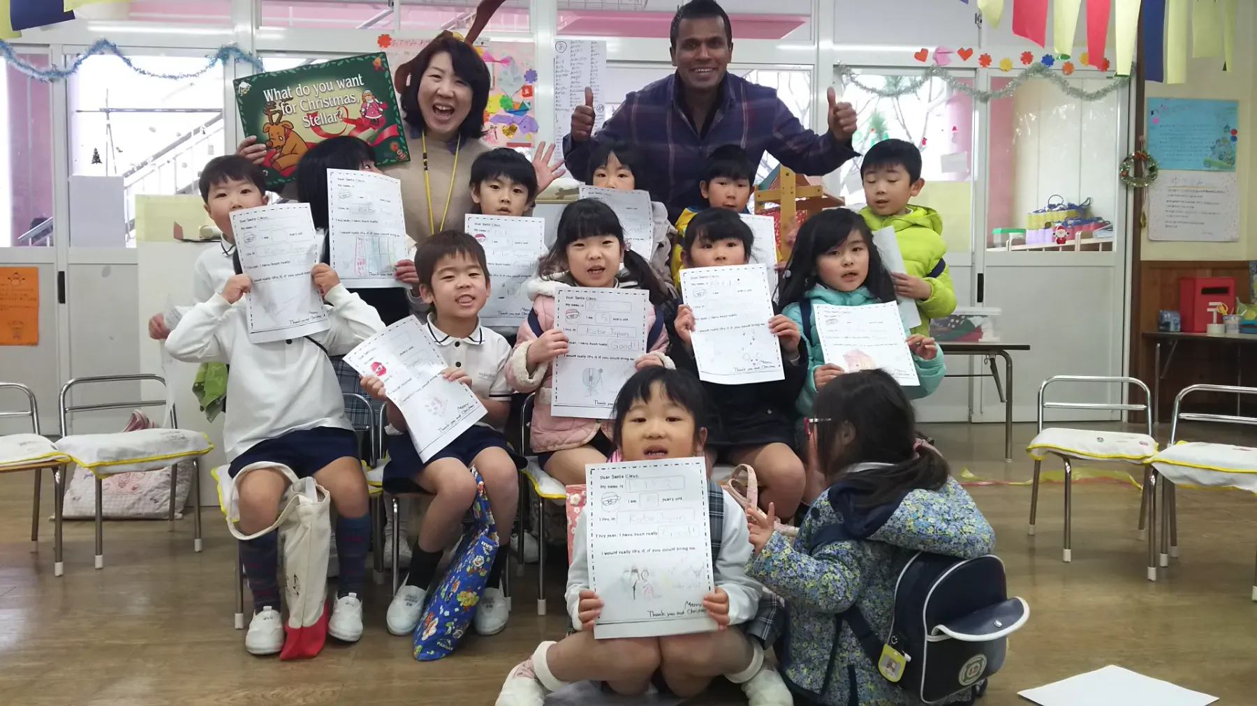 英会話レッスンの風景